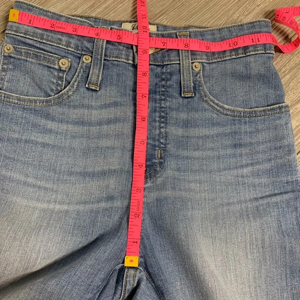 NWT J. Crew‎ curvy toothpick distressed jeans